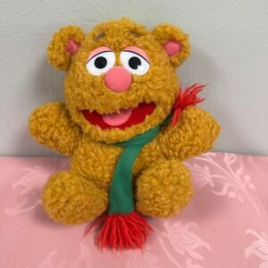Vintage 1987 Muppet Babies Baby Fozzie Bear Plush Simon Marketing Jim Henson 80s